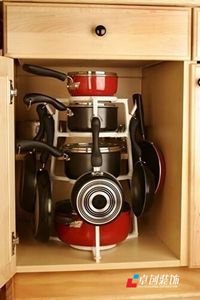 希望擁有一個(gè)這樣美麗的廚房，任由自己操作