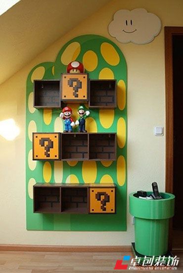 設(shè)計(jì)精巧的置物架