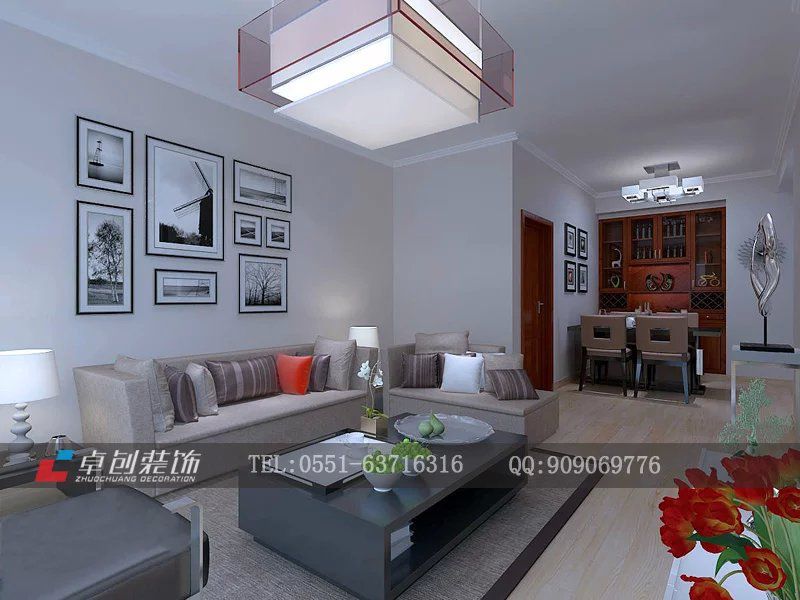 合肥裝修中鐵濱湖名邸—現(xiàn)代簡約風(fēng)格—設(shè)計效果圖案例！