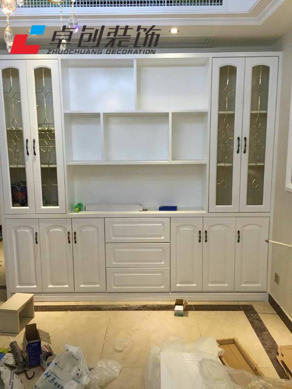 酒柜裝修設計圖-卓創(chuàng)裝飾