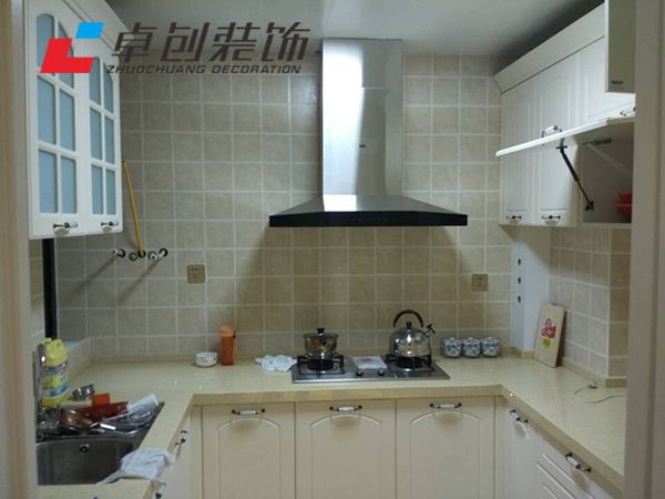 簡歐廚房裝修設計圖-卓創(chuàng)裝飾