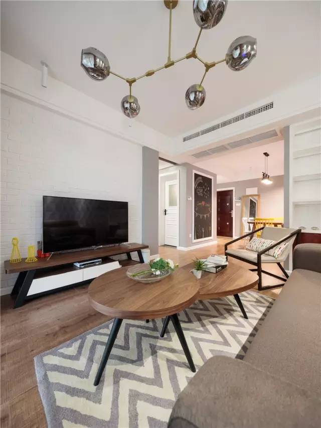 【合肥卓創(chuàng)裝飾公司】88平小戶型北歐風(fēng)格新房裝修 裝扮完美新居