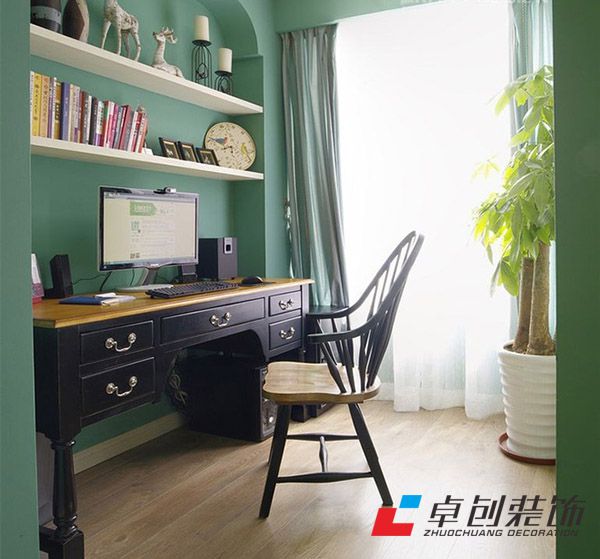 書房裝修設(shè)計效果圖