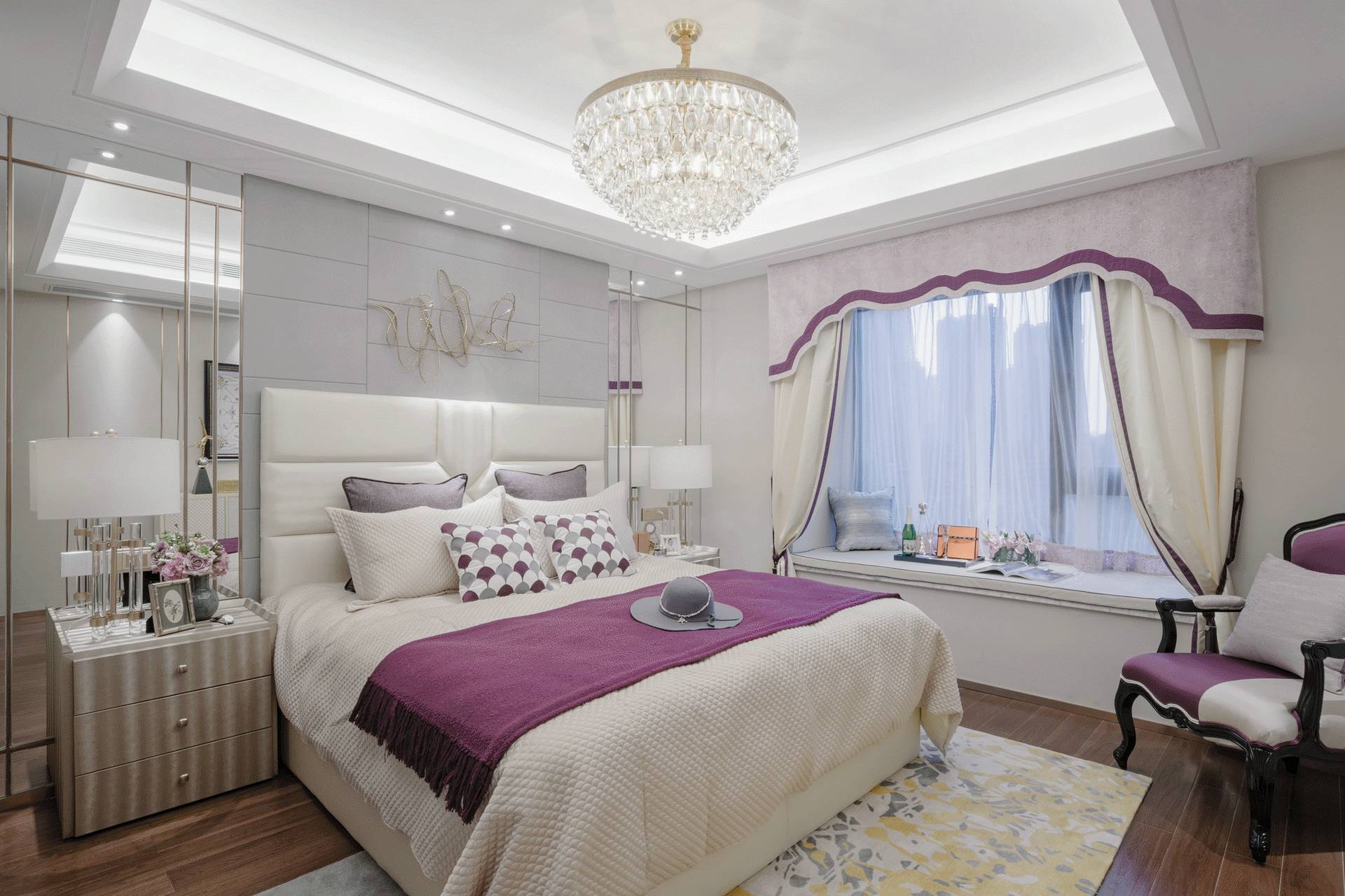 臥室裝修效果圖-卓創(chuàng)裝飾