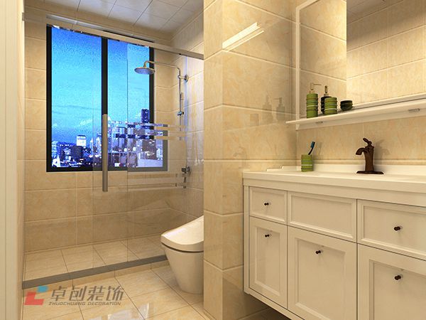 加橋悅山國(guó)際92平衛(wèi)生間裝修設(shè)計(jì)效果圖